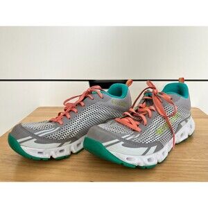 Columbia Drainmaker IV Sneakers Women's Size 7 Gray/Aqua EU 38 Lightly Used!